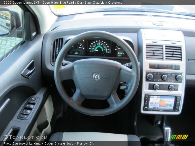 Deep Water Blue Pearl / Dark Slate Gray/Light Graystone 2009 Dodge Journey SXT