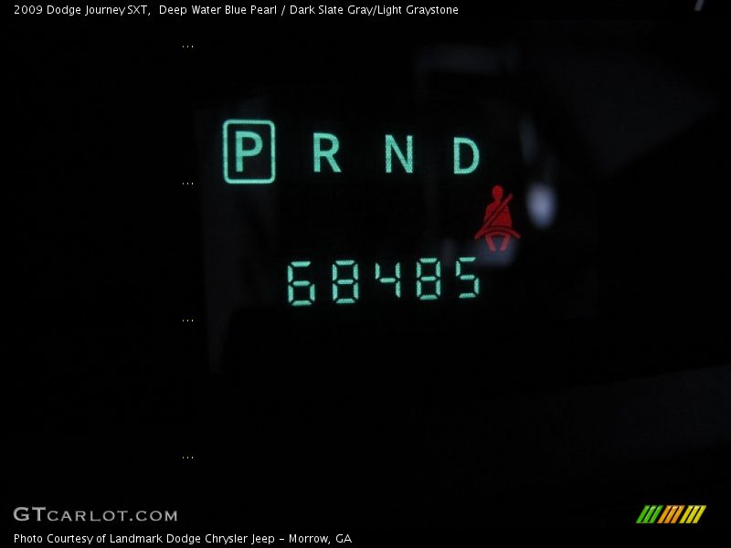 Deep Water Blue Pearl / Dark Slate Gray/Light Graystone 2009 Dodge Journey SXT