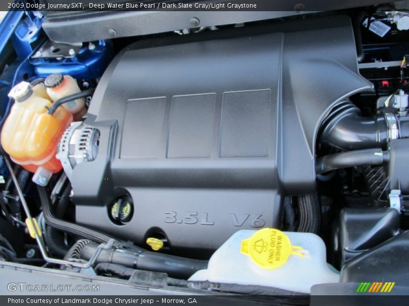 Deep Water Blue Pearl / Dark Slate Gray/Light Graystone 2009 Dodge Journey SXT