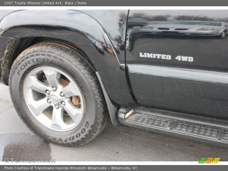 Black / Stone 2007 Toyota 4Runner Limited 4x4