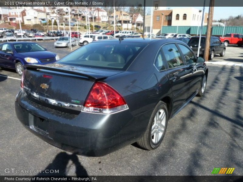 Cyber Gray Metallic / Ebony 2011 Chevrolet Impala LT