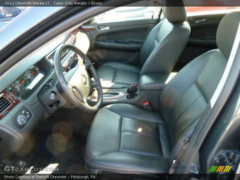 Cyber Gray Metallic / Ebony 2011 Chevrolet Impala LT