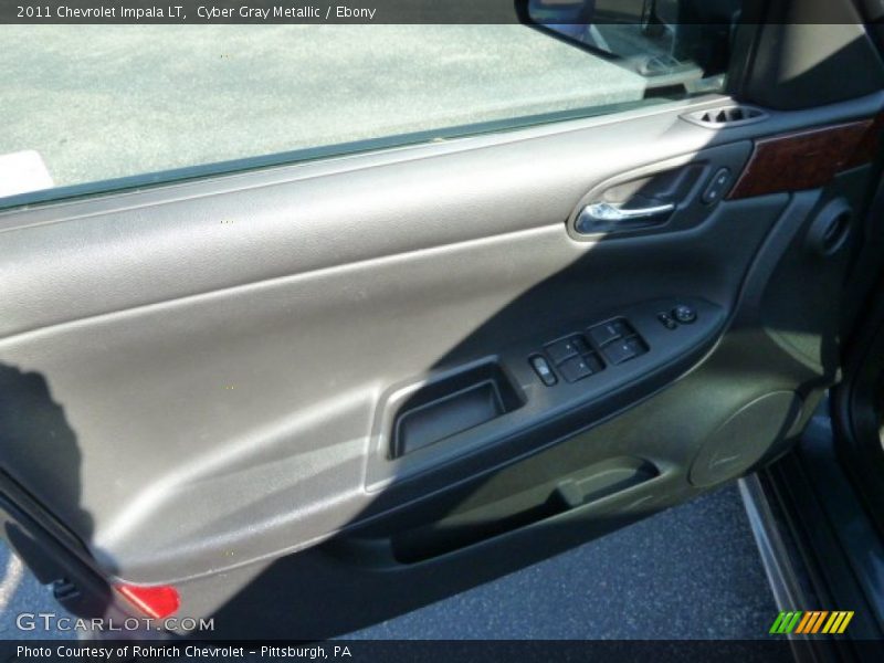 Cyber Gray Metallic / Ebony 2011 Chevrolet Impala LT
