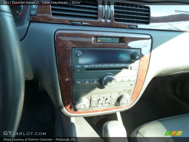 Cyber Gray Metallic / Ebony 2011 Chevrolet Impala LT