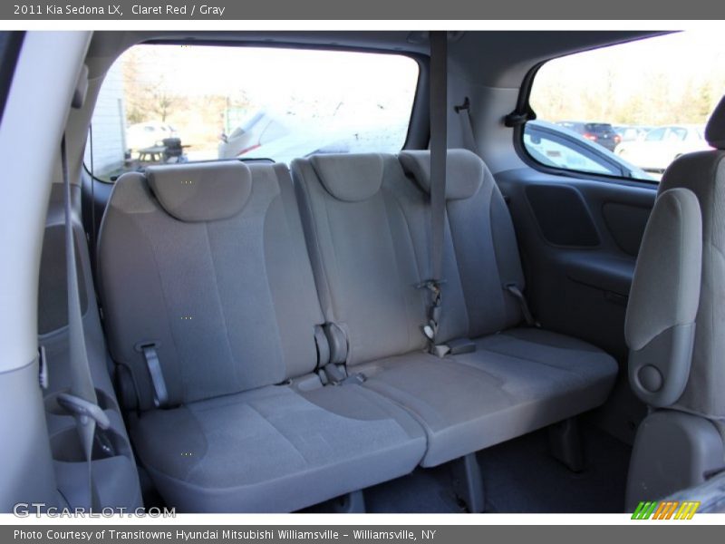 Claret Red / Gray 2011 Kia Sedona LX