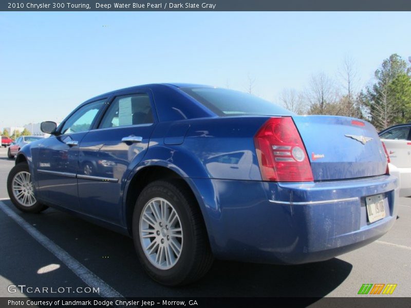 Deep Water Blue Pearl / Dark Slate Gray 2010 Chrysler 300 Touring