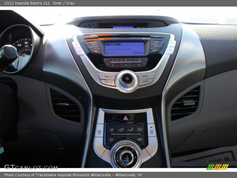 Silver / Gray 2012 Hyundai Elantra GLS