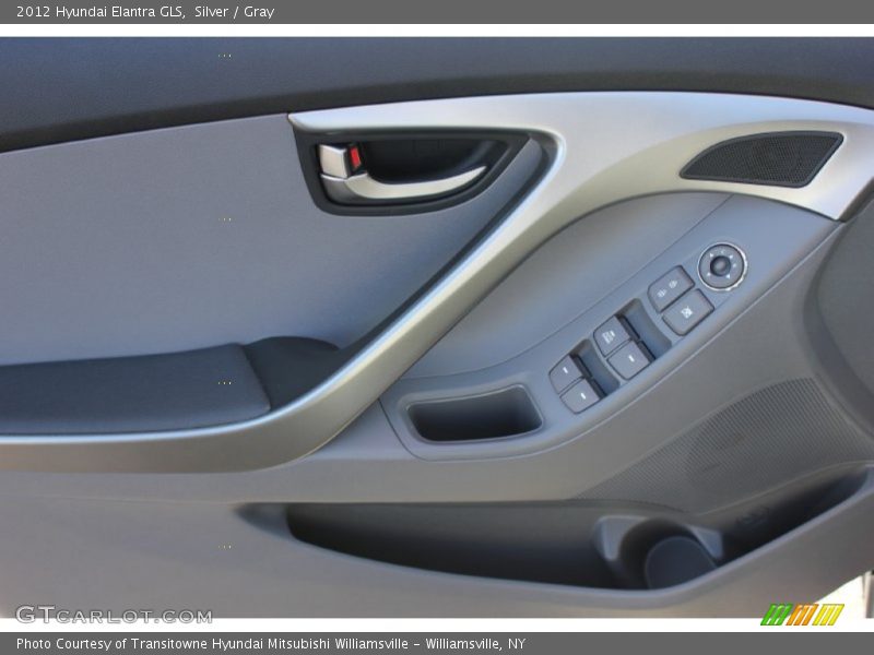 Silver / Gray 2012 Hyundai Elantra GLS