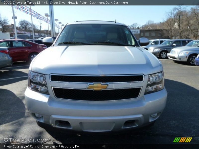 Sheer Silver Metallic / Light Cashmere/Dark Cashmere 2011 Chevrolet Tahoe LT 4x4