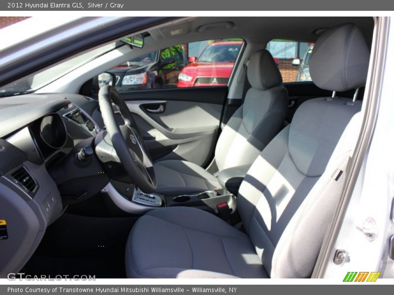 Silver / Gray 2012 Hyundai Elantra GLS