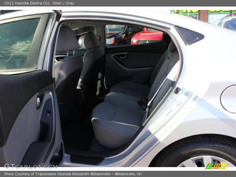 Silver / Gray 2012 Hyundai Elantra GLS