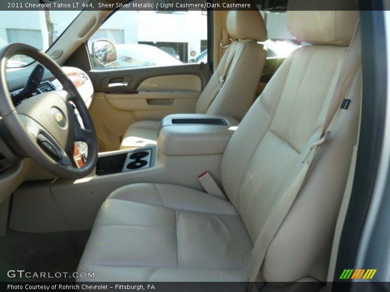 Sheer Silver Metallic / Light Cashmere/Dark Cashmere 2011 Chevrolet Tahoe LT 4x4