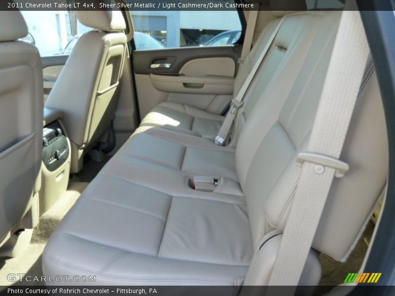 Sheer Silver Metallic / Light Cashmere/Dark Cashmere 2011 Chevrolet Tahoe LT 4x4