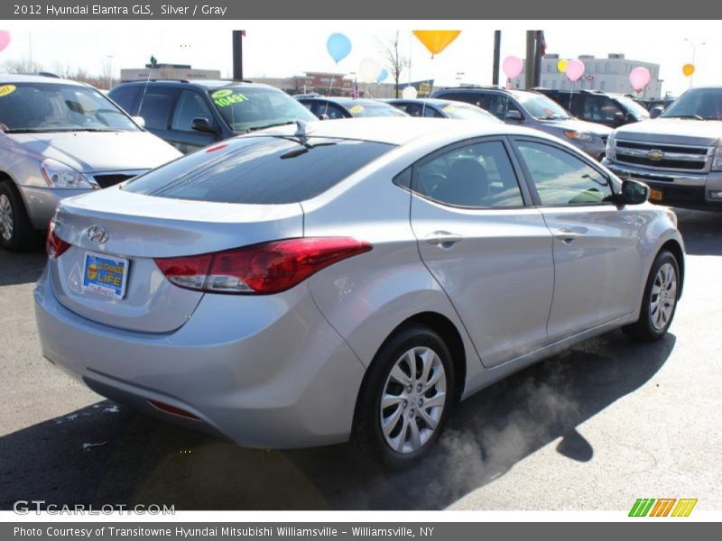 Silver / Gray 2012 Hyundai Elantra GLS