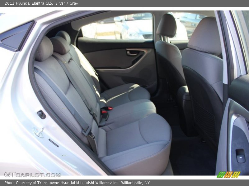 Silver / Gray 2012 Hyundai Elantra GLS