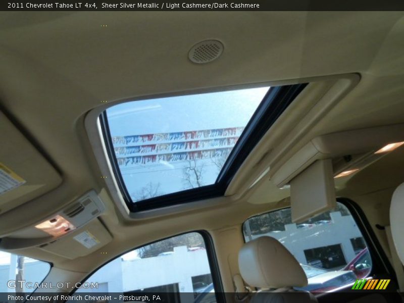 Sheer Silver Metallic / Light Cashmere/Dark Cashmere 2011 Chevrolet Tahoe LT 4x4