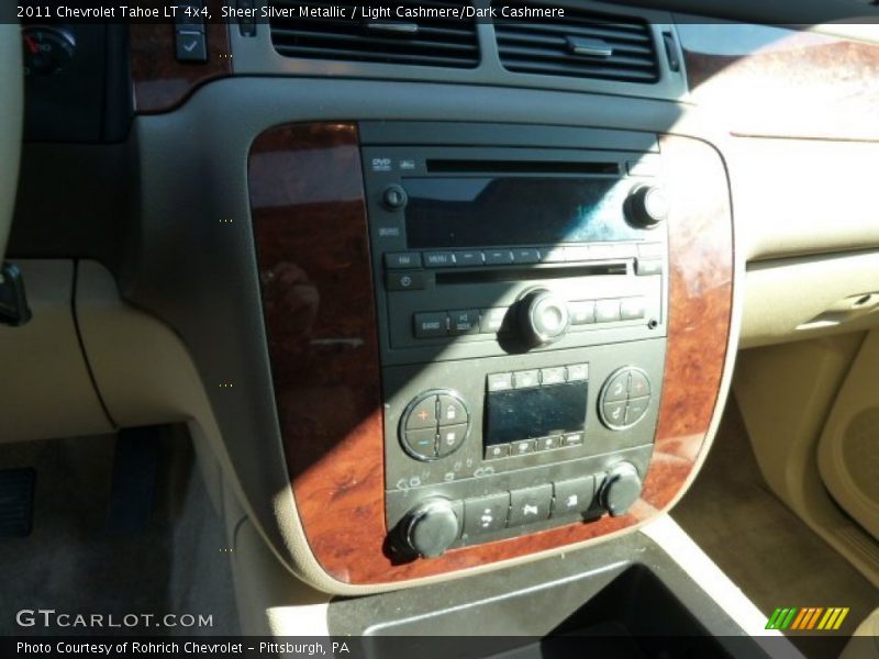 Sheer Silver Metallic / Light Cashmere/Dark Cashmere 2011 Chevrolet Tahoe LT 4x4