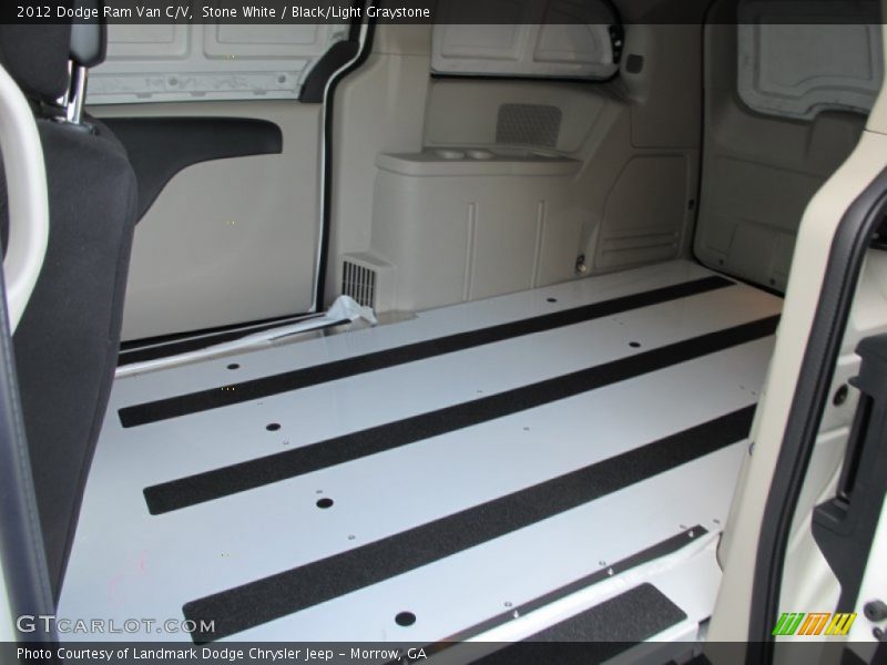  2012 Ram Van C/V Black/Light Graystone Interior