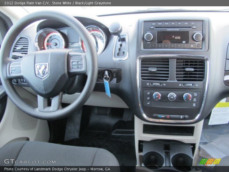 Dashboard of 2012 Ram Van C/V