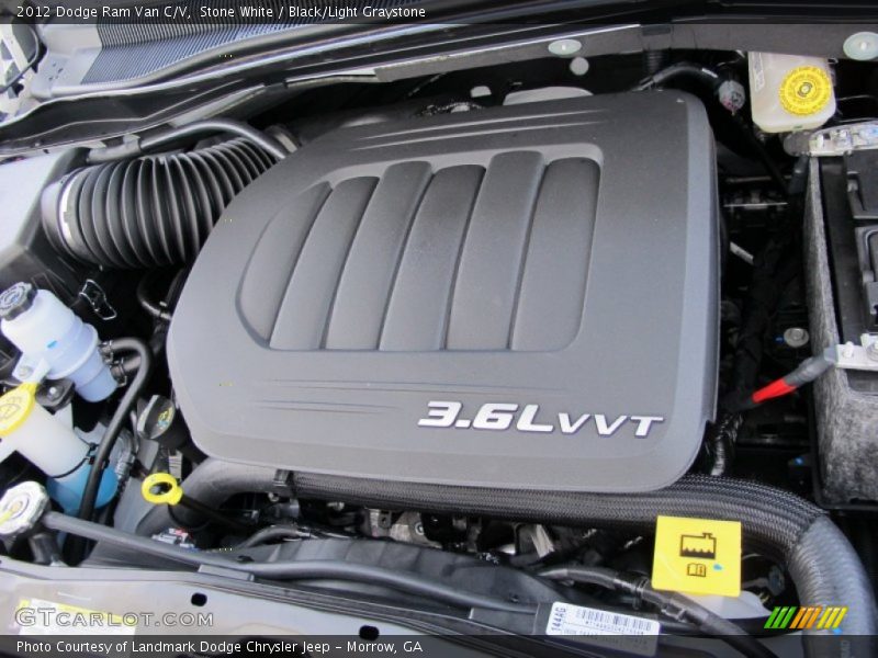  2012 Ram Van C/V Engine - 3.6 Liter DOHC 24-Valve Pentastar V6