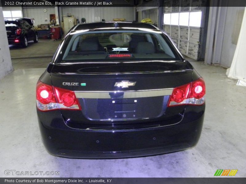 Black Granite Metallic / Jet Black 2012 Chevrolet Cruze Eco