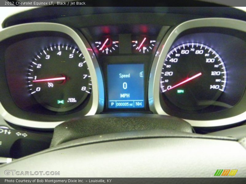 Black / Jet Black 2012 Chevrolet Equinox LT