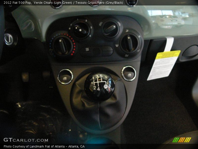  2012 500 Pop 5 Speed Manual Shifter