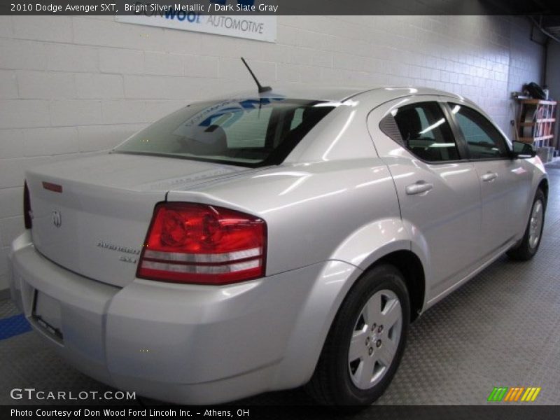 Bright Silver Metallic / Dark Slate Gray 2010 Dodge Avenger SXT