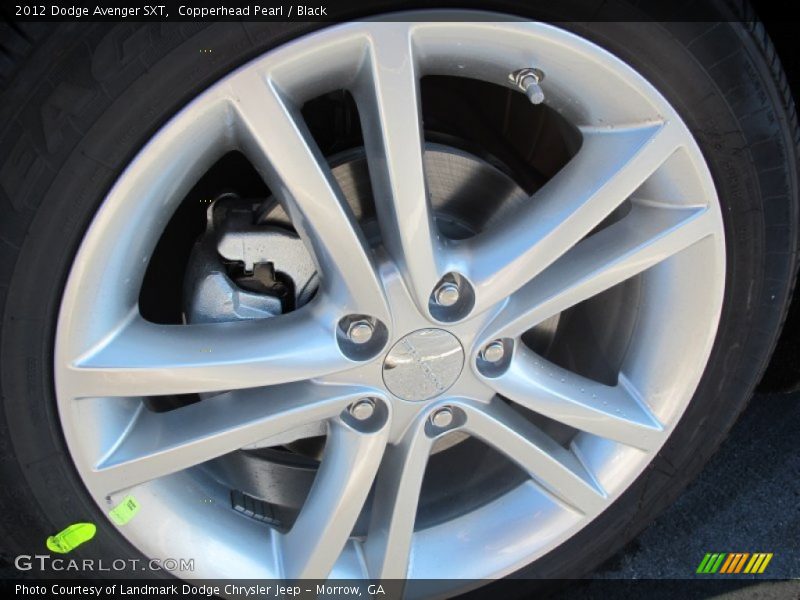 Copperhead Pearl / Black 2012 Dodge Avenger SXT