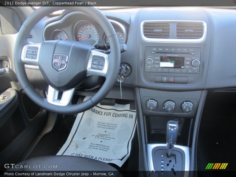 Copperhead Pearl / Black 2012 Dodge Avenger SXT