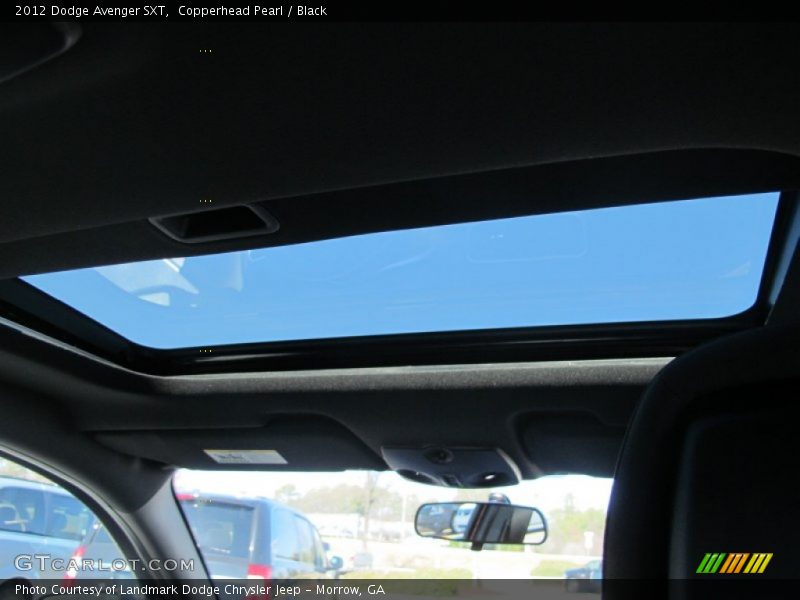 Copperhead Pearl / Black 2012 Dodge Avenger SXT