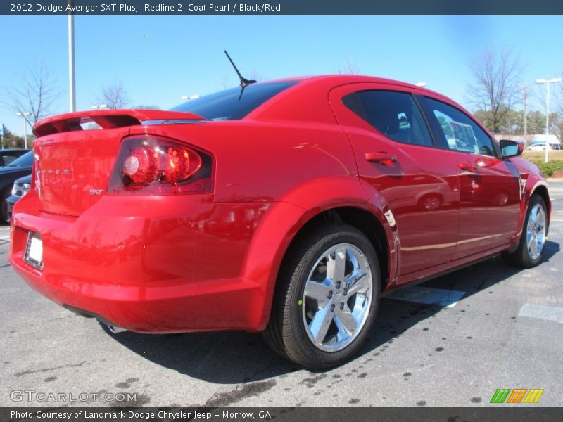 Redline 2-Coat Pearl / Black/Red 2012 Dodge Avenger SXT Plus