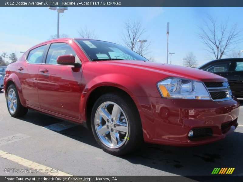 Redline 2-Coat Pearl / Black/Red 2012 Dodge Avenger SXT Plus