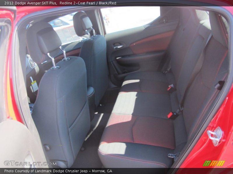 Redline 2-Coat Pearl / Black/Red 2012 Dodge Avenger SXT Plus