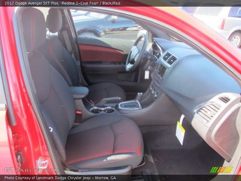 Redline 2-Coat Pearl / Black/Red 2012 Dodge Avenger SXT Plus