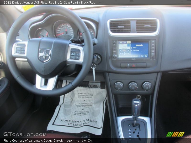 Redline 2-Coat Pearl / Black/Red 2012 Dodge Avenger SXT Plus