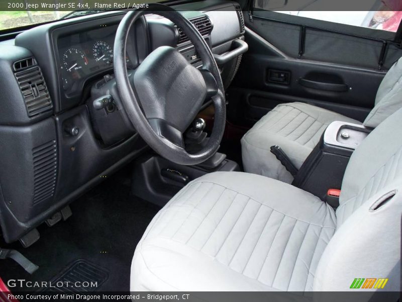 Flame Red / Agate 2000 Jeep Wrangler SE 4x4