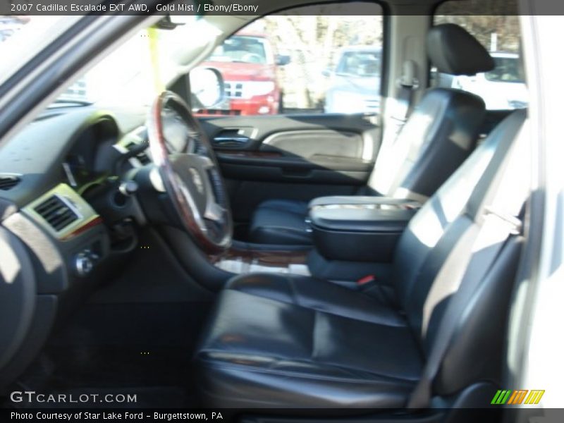 Gold Mist / Ebony/Ebony 2007 Cadillac Escalade EXT AWD