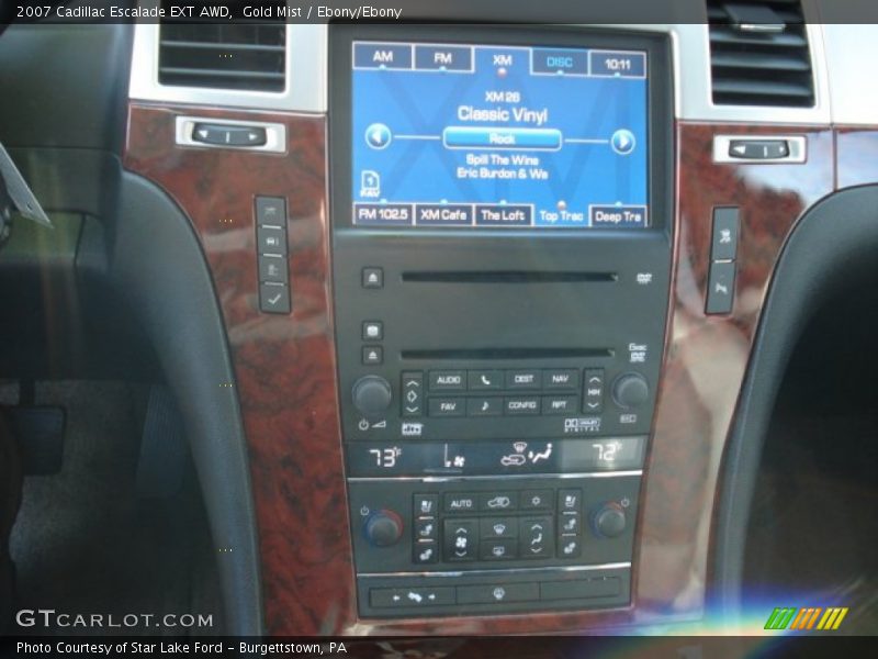 Gold Mist / Ebony/Ebony 2007 Cadillac Escalade EXT AWD