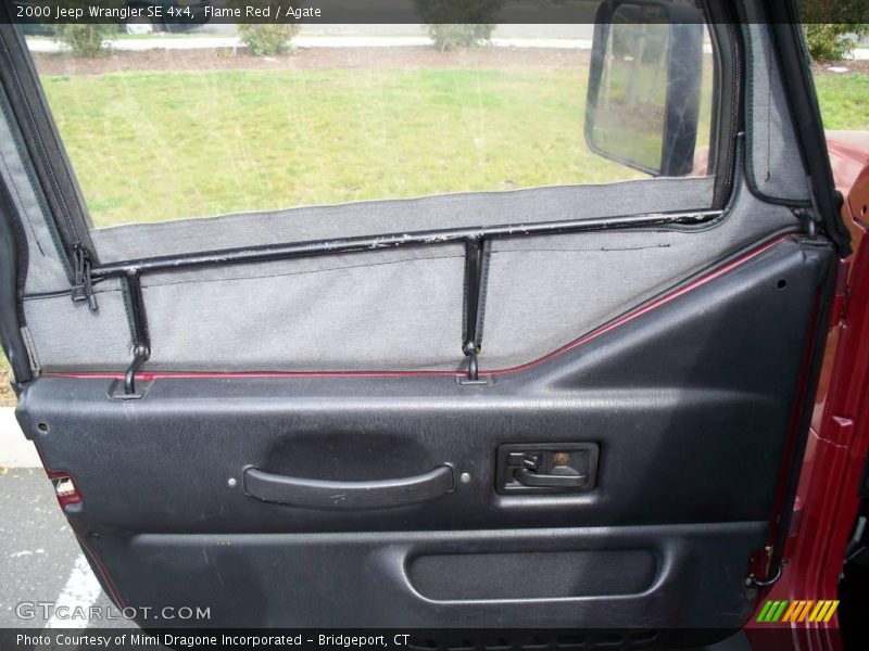 Flame Red / Agate 2000 Jeep Wrangler SE 4x4