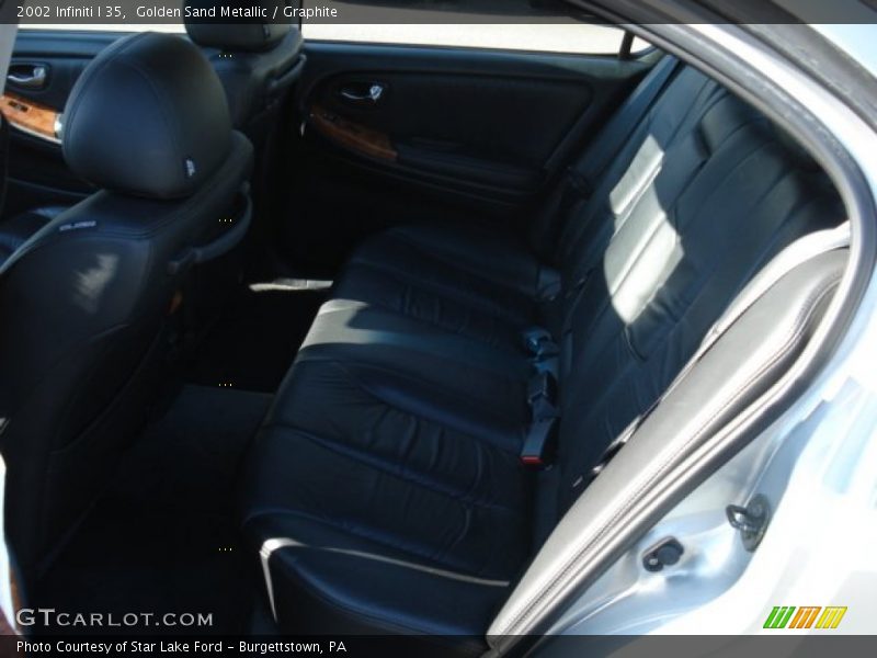 Golden Sand Metallic / Graphite 2002 Infiniti I 35
