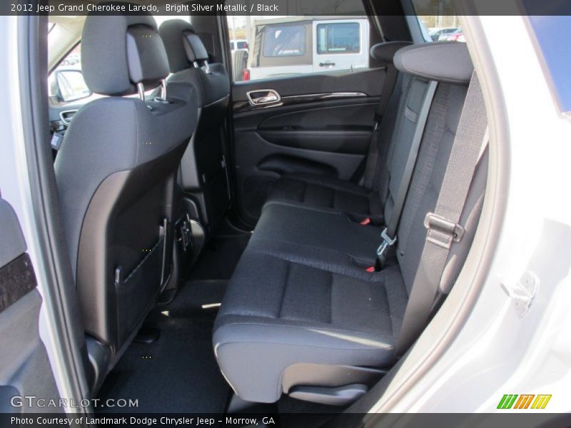 Bright Silver Metallic / Black 2012 Jeep Grand Cherokee Laredo