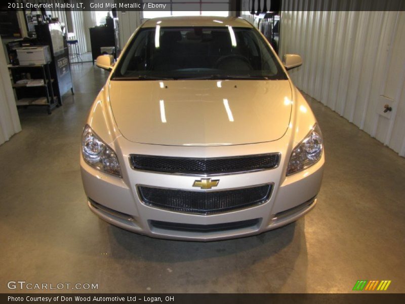 Gold Mist Metallic / Ebony 2011 Chevrolet Malibu LT