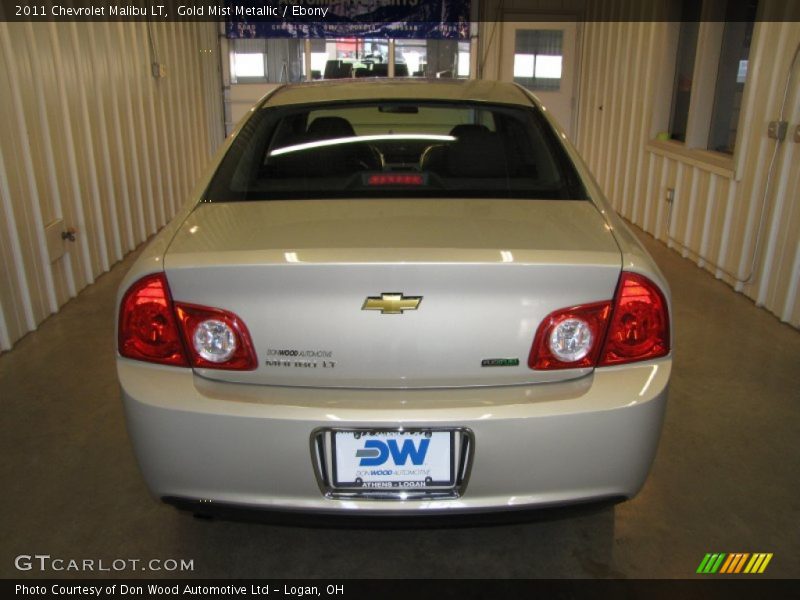 Gold Mist Metallic / Ebony 2011 Chevrolet Malibu LT