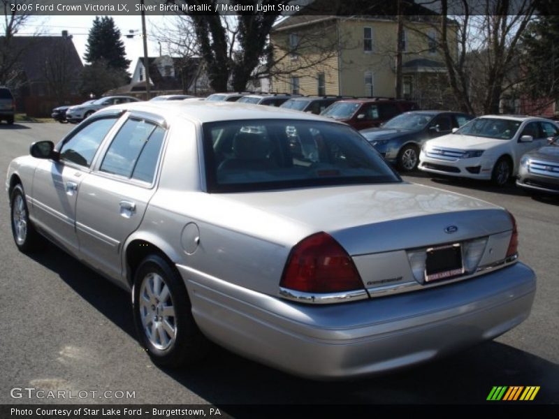 Silver Birch Metallic / Medium Light Stone 2006 Ford Crown Victoria LX