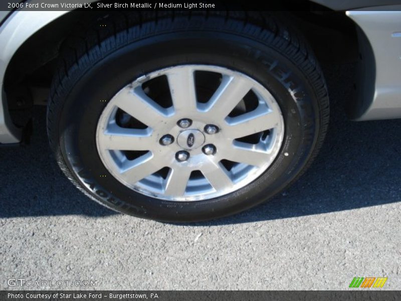 Silver Birch Metallic / Medium Light Stone 2006 Ford Crown Victoria LX