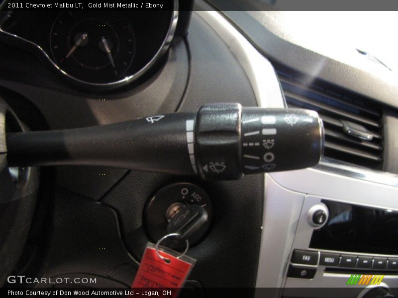 Gold Mist Metallic / Ebony 2011 Chevrolet Malibu LT