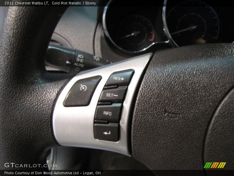 Gold Mist Metallic / Ebony 2011 Chevrolet Malibu LT