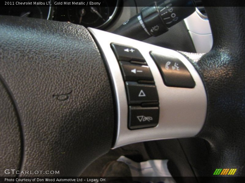 Gold Mist Metallic / Ebony 2011 Chevrolet Malibu LT
