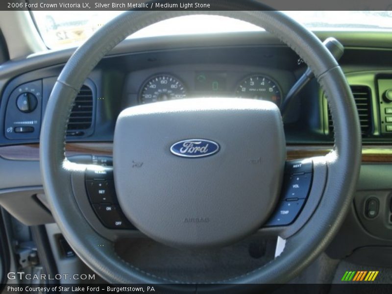 Silver Birch Metallic / Medium Light Stone 2006 Ford Crown Victoria LX